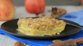 Thumbnail image for Andrea’s “New” German Apple Cake with Rahm Filling and Streusel