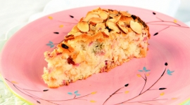 Thumbnail image for French Rhubarb Cake
