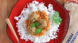 Thumbnail image for Harissa Spice Mix Meatballs with Cilantro