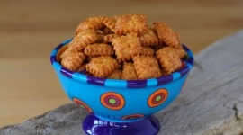 Thumbnail image for United in Orange – Homemade Organic Cheeze Its – Go Broncos!