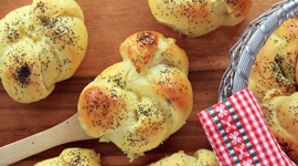 Thumbnail image for Kaiserrolls with Poppy Seeds – Mohnbrötchen