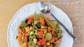 Thumbnail image for Lip Smacking Oven Roasted Winter Veggies