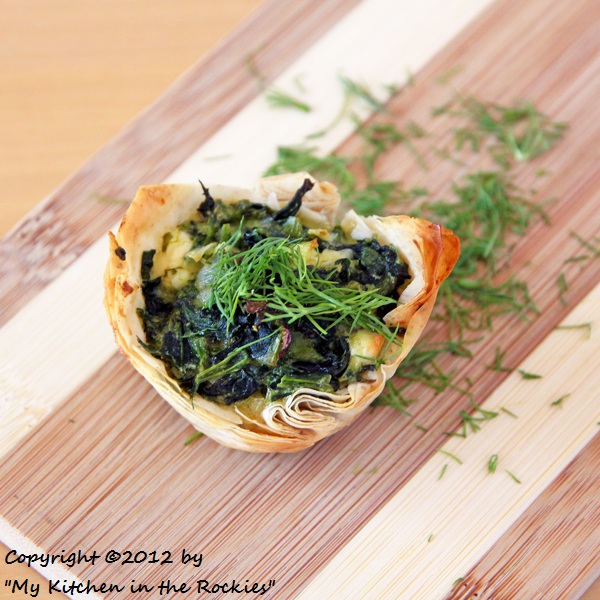 Spanakopita Cups