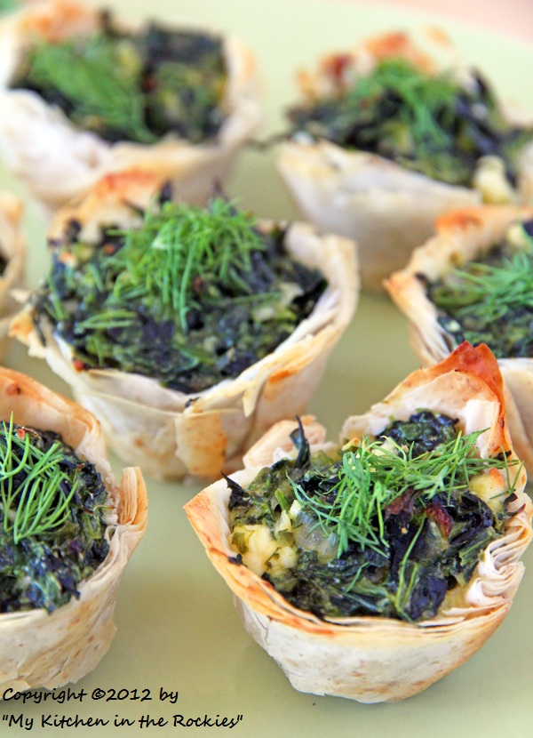 Spanakopita Cups