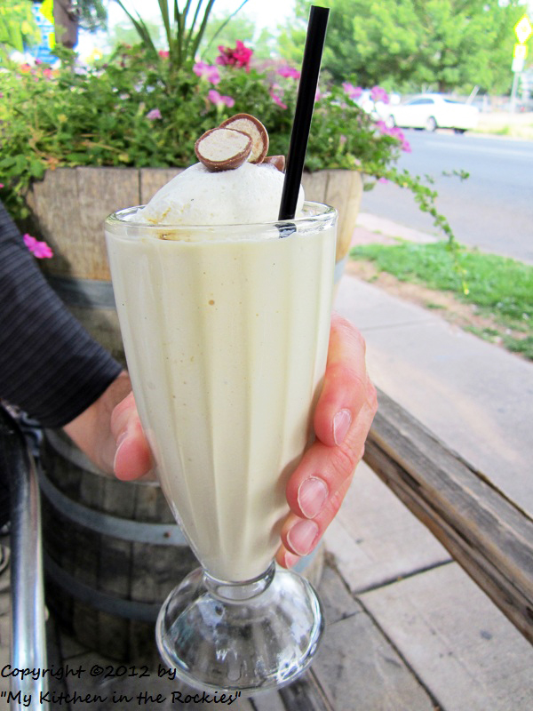 Vanilla Malt Shake, D Bar, Denver