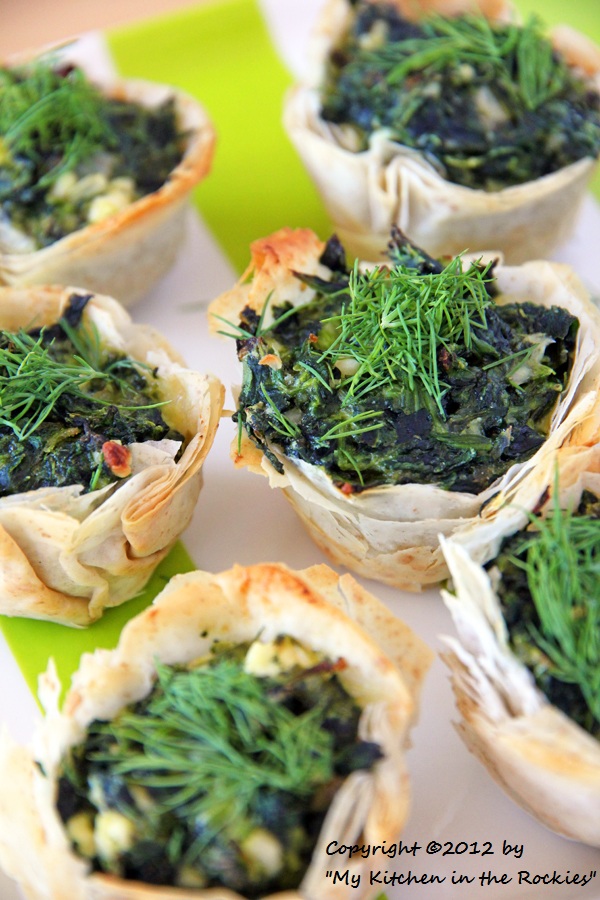 Spanakopita Cups