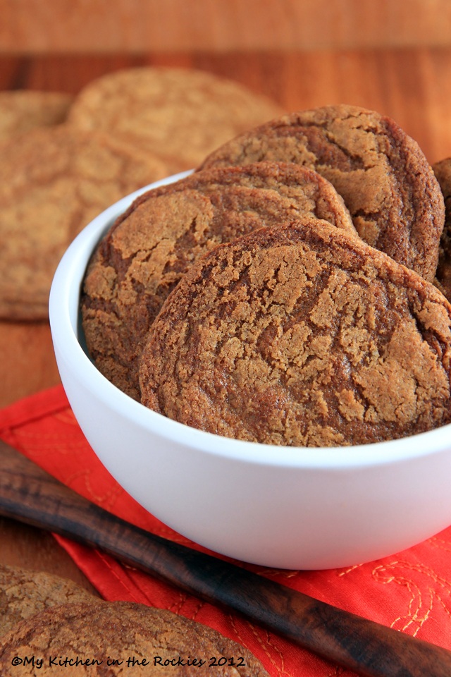 Brown Sugar Cookies with Ginger