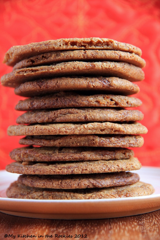 Brown Sugar Cookies with Ginger