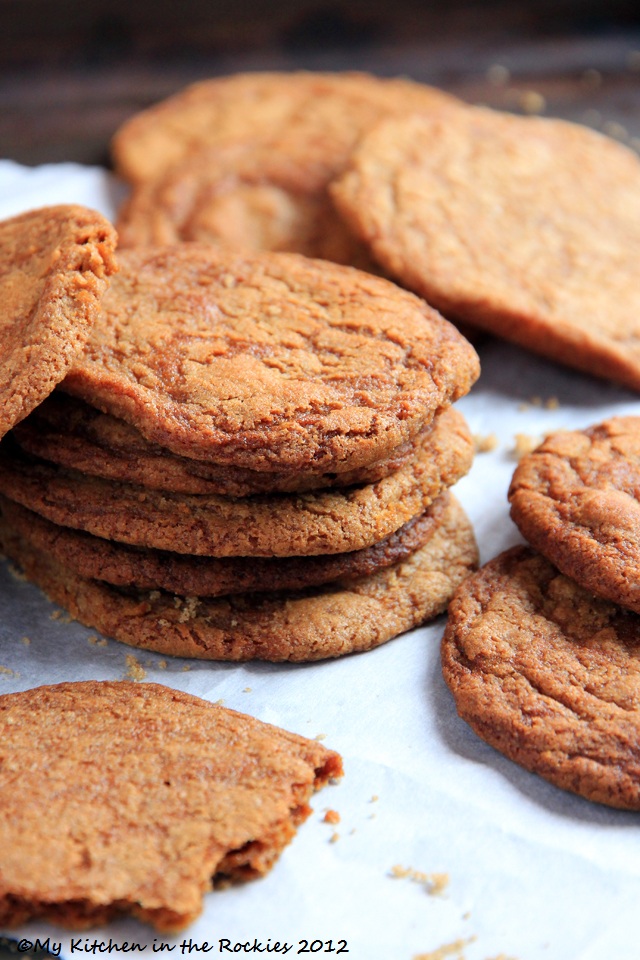 Brown Sugar Cookies with Ginger